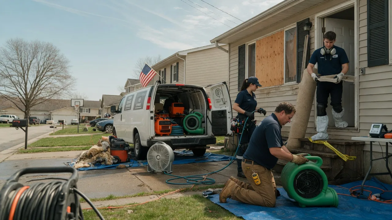 Water Damage Restoration in Lewis Center, OH near me
